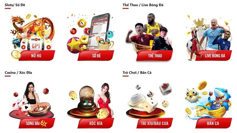 Nhiều sản phẩm cho khách hàng tự do lựa chọn